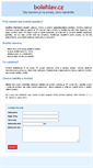 Mobile Screenshot of bolehlav.cz